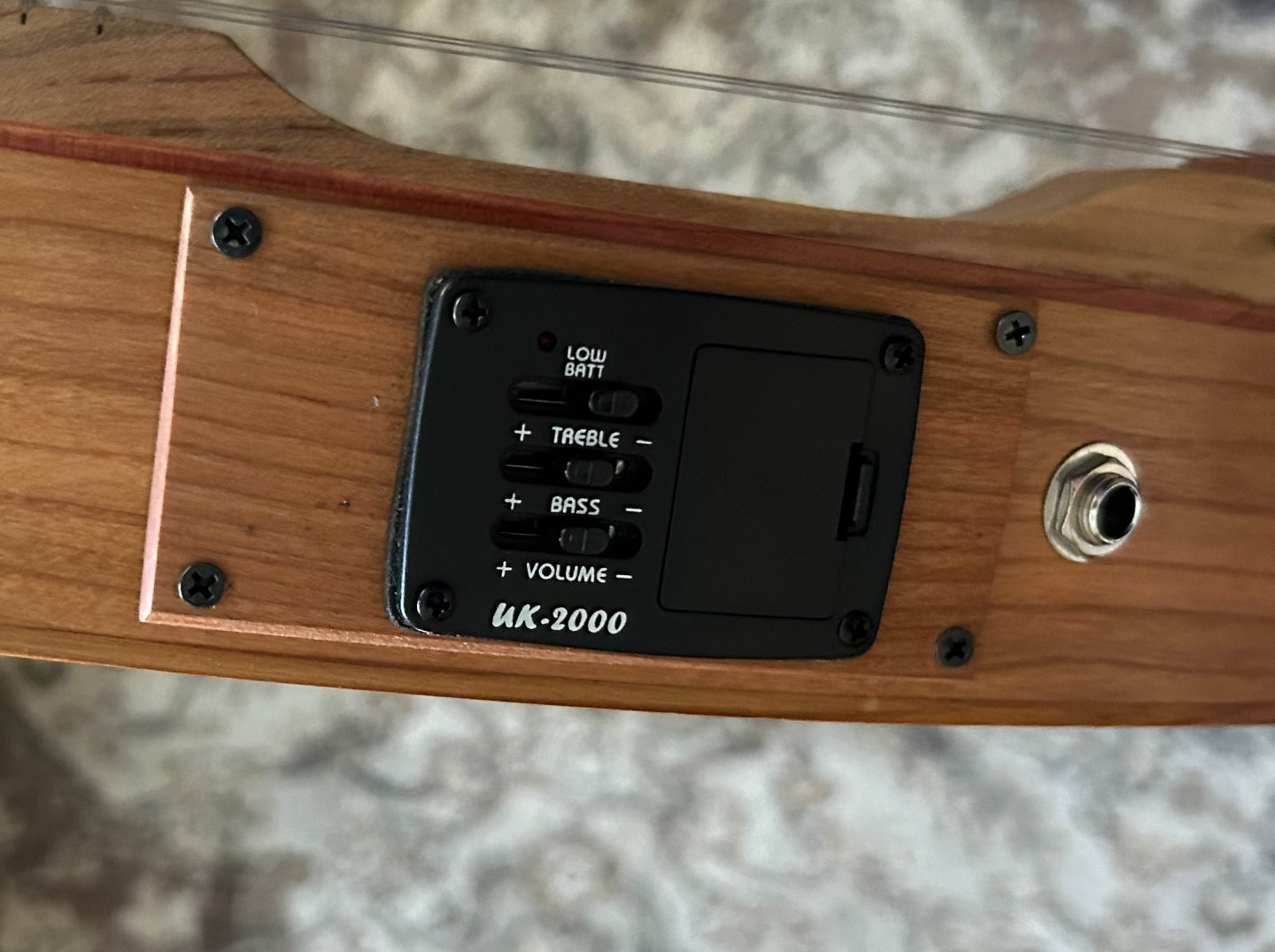 Electric Solid-body Dulcimer (2x4)