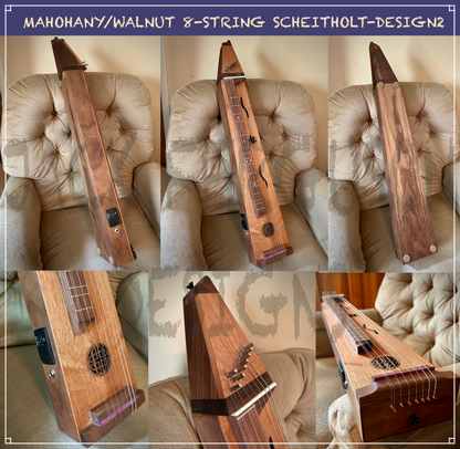 Eight-string Scheitholt (Hummel)
