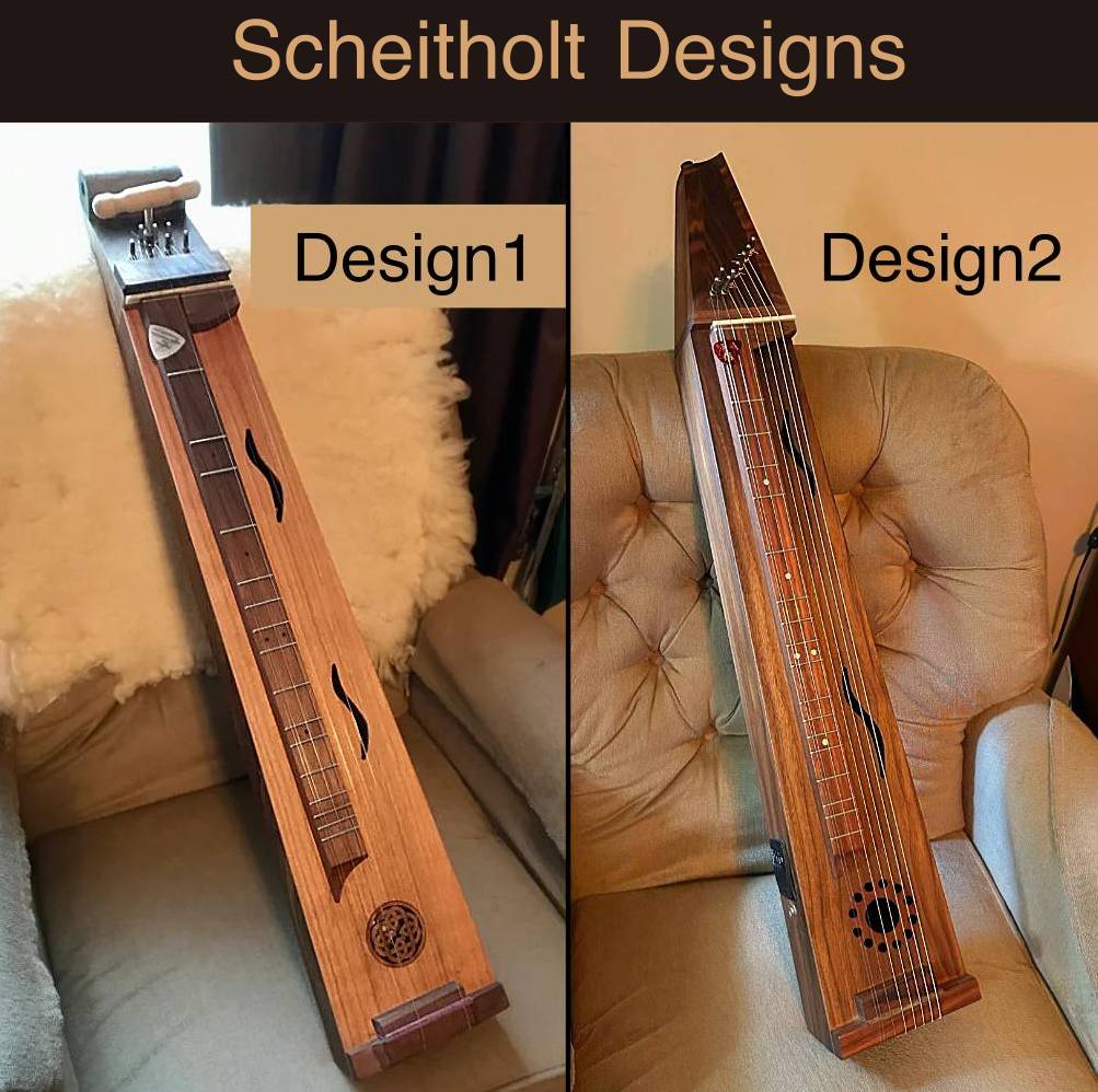 Eight-string Scheitholt (Hummel)