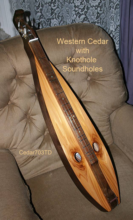 Western Cedar Teardrop Mountain Dulcimer