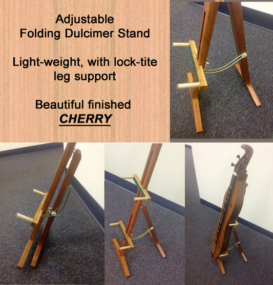 Adjustable Single Mountain Dulcimer Stand