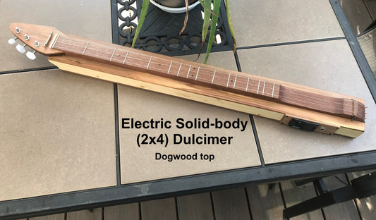 Electric Solid-body Dulcimer (2x4)