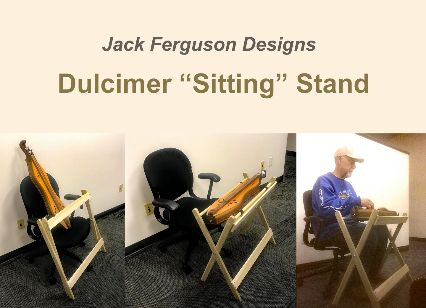 Sitting Mountain Dulcimer Playing Stand