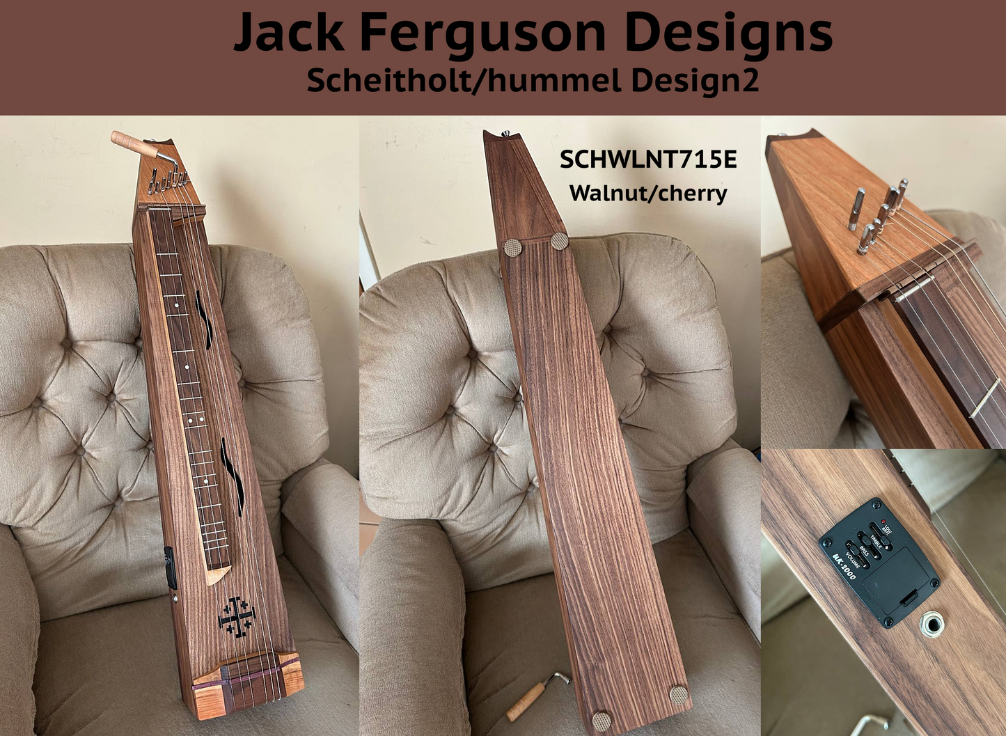 Eight-string Scheitholt (Hummel)